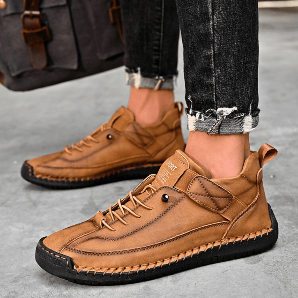 Herren Sneaker mit praktischem Klettverschluss und sportlichem Design | A&B - 16 - Annoboutique