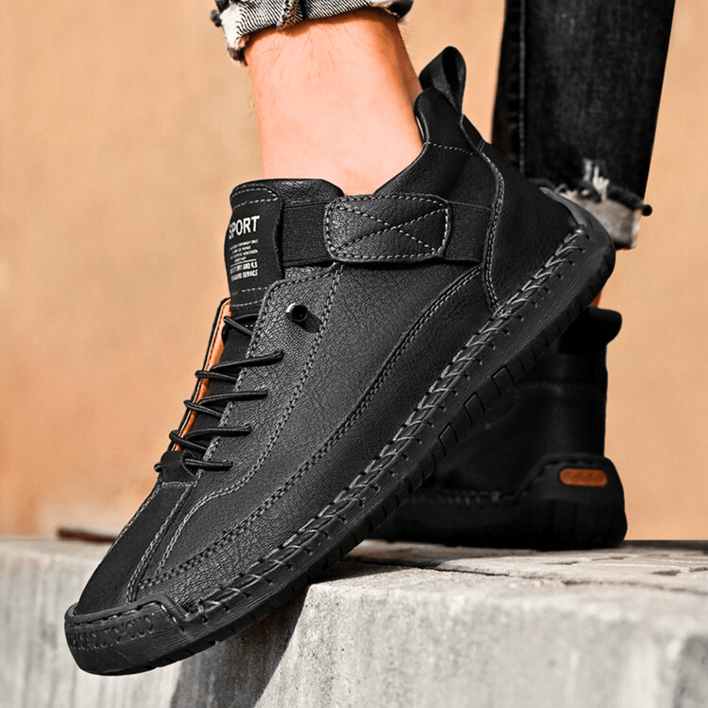 Herren Sneaker mit praktischem Klettverschluss und sportlichem Design | A&B - 23 - Annoboutique