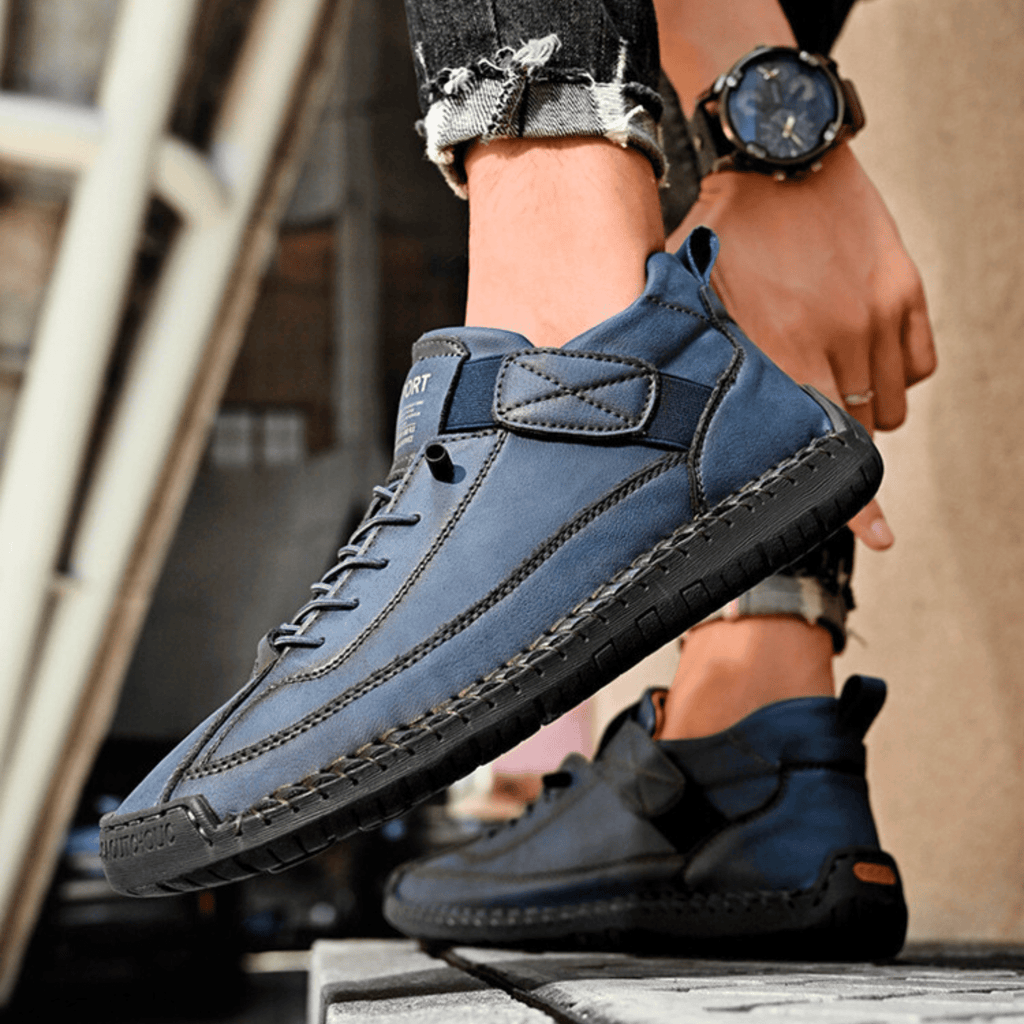 Herren Sneaker mit praktischem Klettverschluss und sportlichem Design | A&B - 25 - Annoboutique