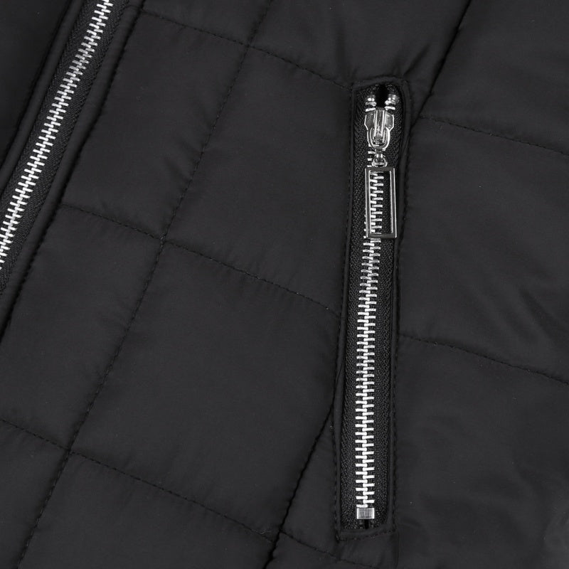 Damen Winterjacke mit Kapuze und tailliertem Schnitt | A&B - 5 - Annoboutique