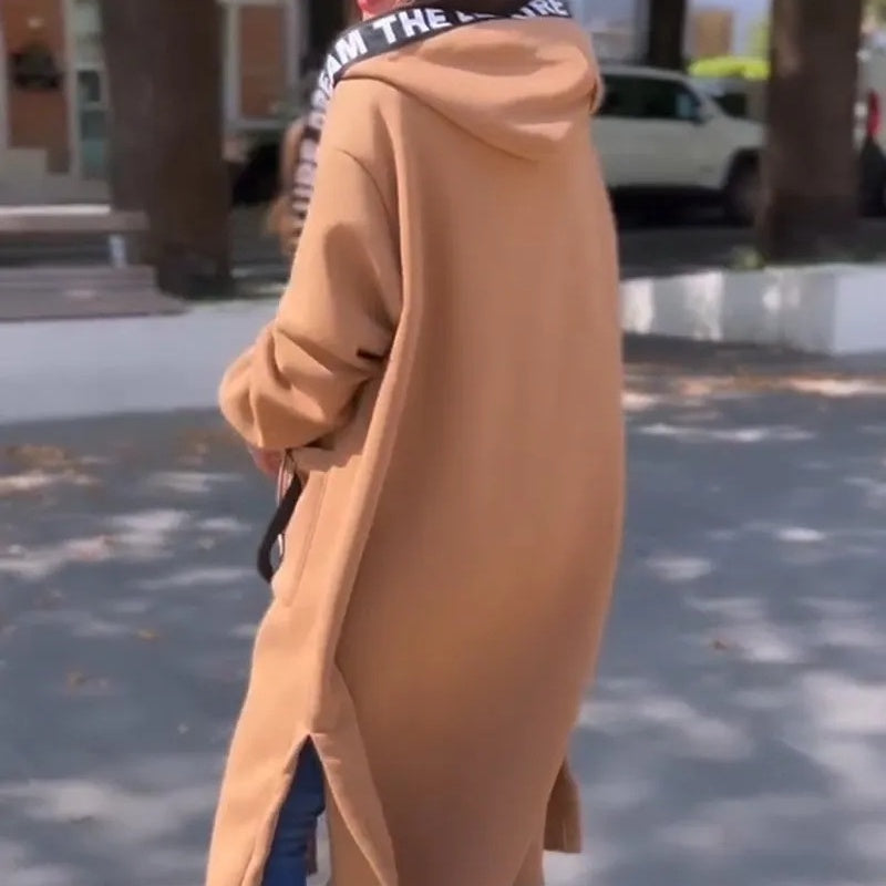 Damen Jacke im lässigen Oversized-Schnitt mit praktischen Taschen | A&B - 7 - Annoboutique