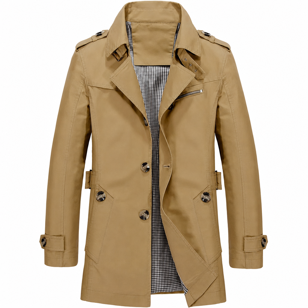 Herrenjacke im klassischen Stil mit modernem Schnitt | A&B - 2 - Annoboutique