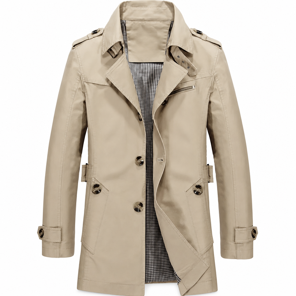 Herrenjacke im klassischen Stil mit modernem Schnitt | A&B - 3 - Annoboutique