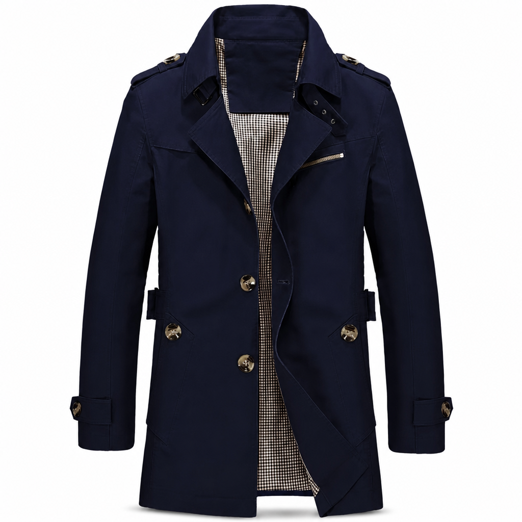 Herrenjacke im klassischen Stil mit modernem Schnitt | A&B - 4 - Annoboutique