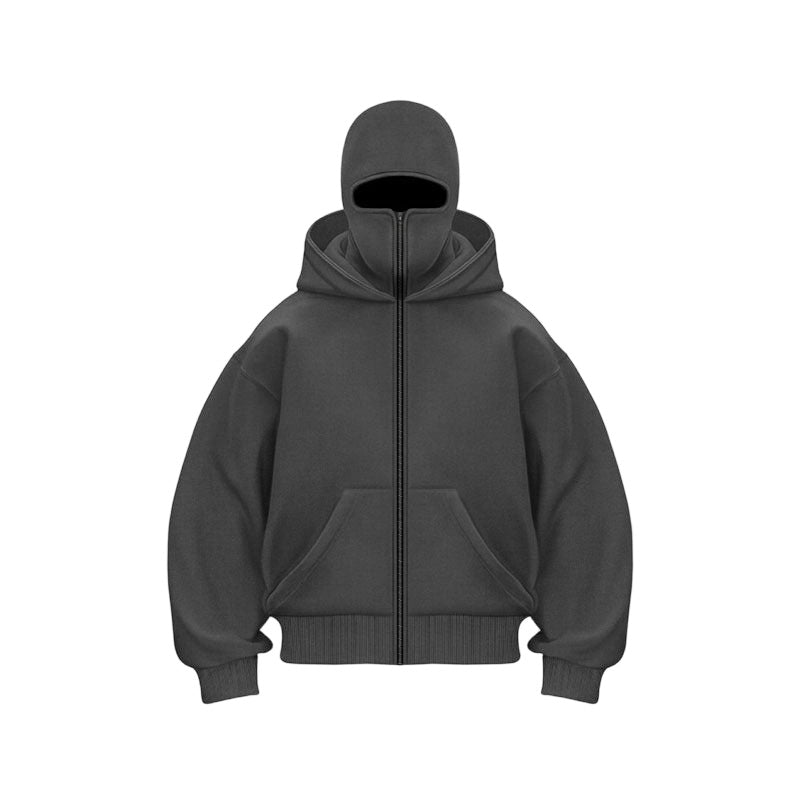 Hoodie Herren mit geräumiger Kapuze und praktischer Tasche | A&B - 10 - Annoboutique