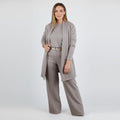 Lounge Set Damen mit Cardigan und weitem Schnitt | A&B - 7 - Annoboutique