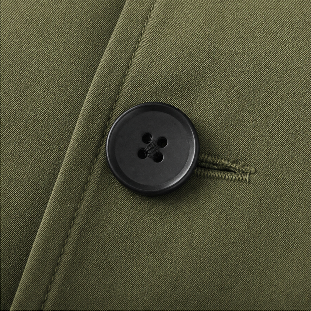 Trenchcoat Damen mit klassischem Schnitt und taillierendem Gürtel | A&B - 9 - Annoboutique