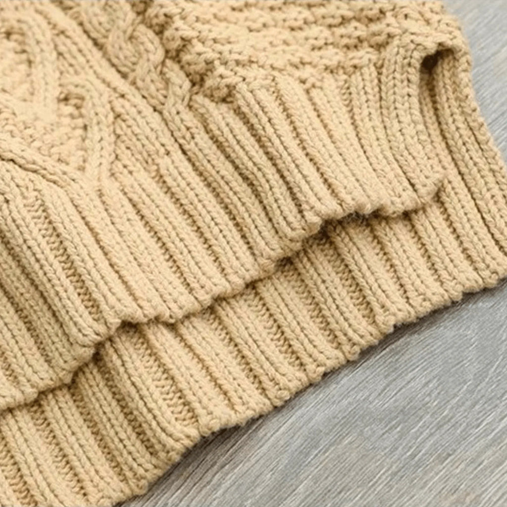 Pullover Damen mit Stehkragen und lässigem Schnitt | A&B - 10 - Annoboutique