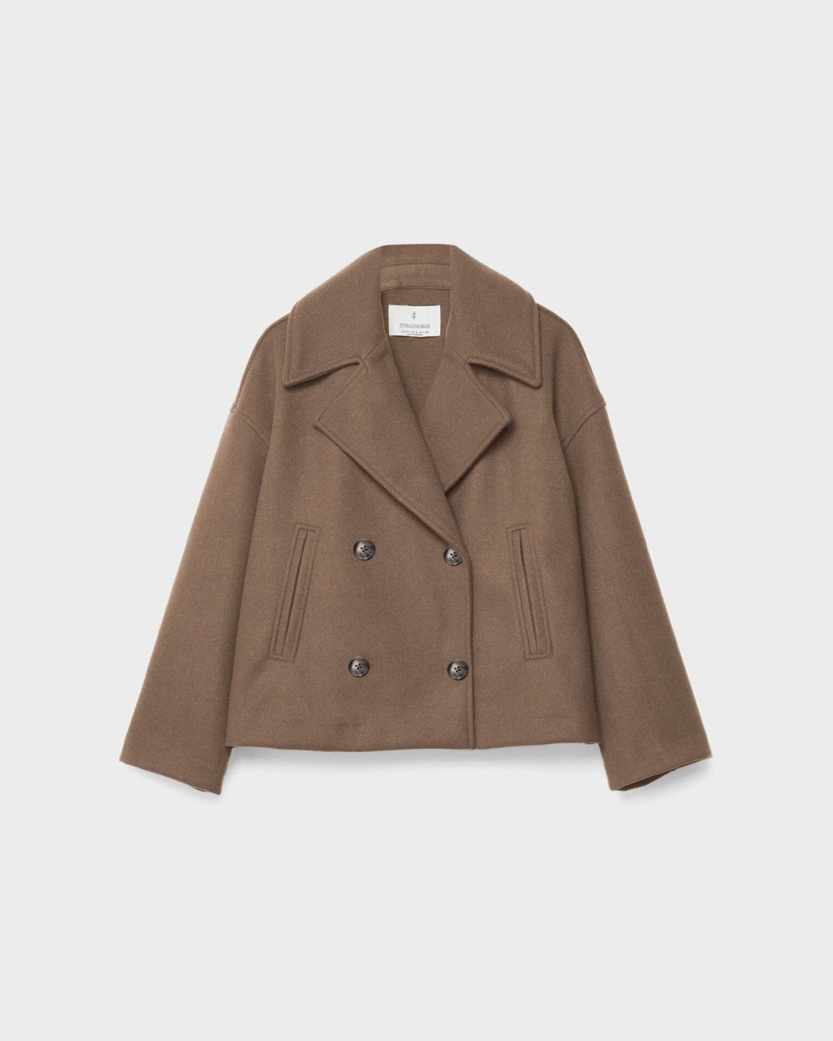 Damenjacke Kurz mit Doppelreiher und Revers | A&B - 10 - Annoboutique