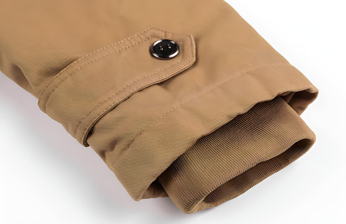 Herrenjacke mit militärischem Design und praktischen Taschen | A&B - 13 - Annoboutique