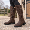 Stiefel Damen mit hohem Schaft und praktischem Reißverschluss | A&B - 1 - Annoboutique
