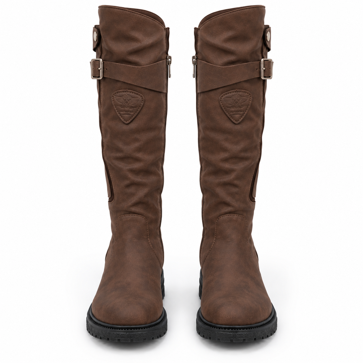 Stiefel Damen mit hohem Schaft und praktischem Reißverschluss | A&B - 5 - Annoboutique