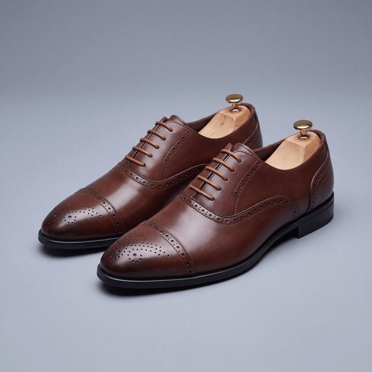 Herren Oxford Schuhe mit eleganter Silhouette und detailreicher Verarbeitung | A&B - 1 - Annoboutique