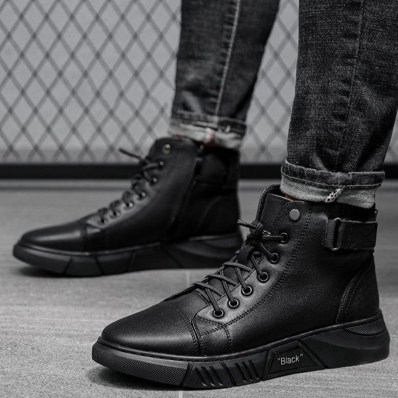 Herren Boots mit hohem Schaft und sportlichem Design | A&B - 10 - Annoboutique