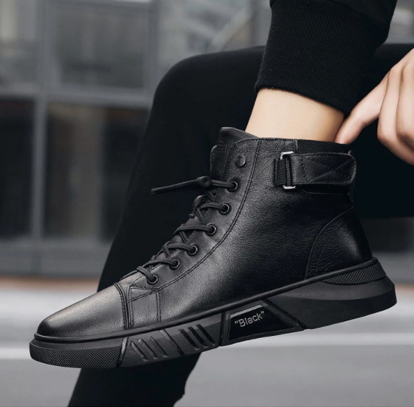 Herren Boots mit hohem Schaft und sportlichem Design | A&B - 16 - Annoboutique
