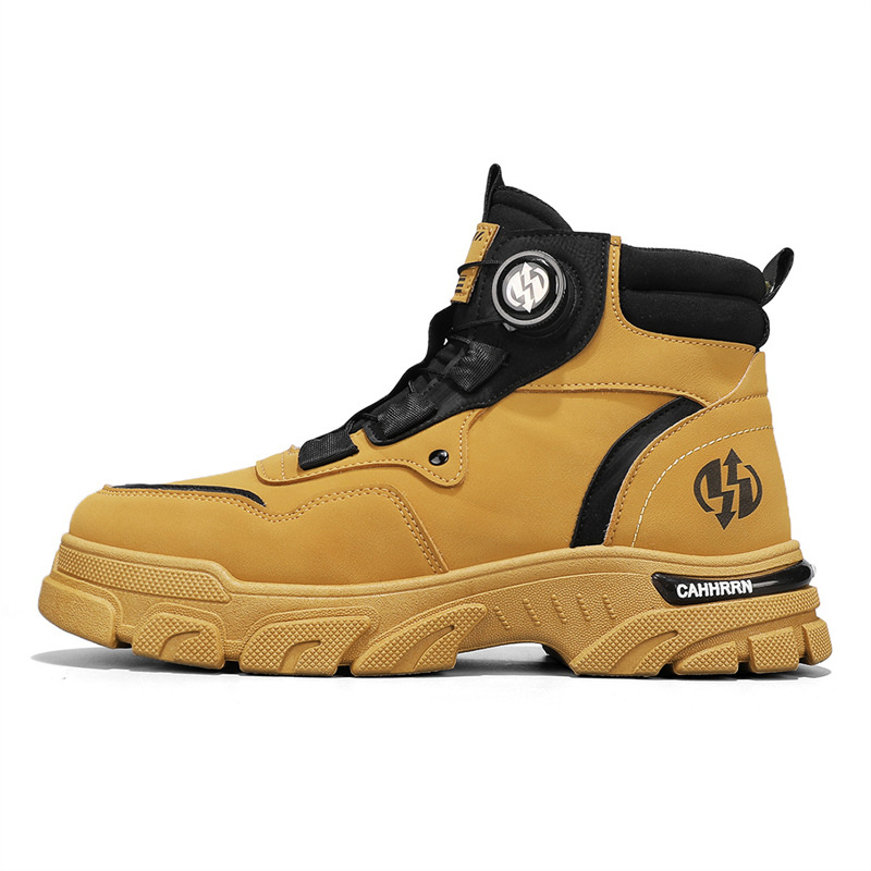 Herren Boots mit hohem Kragen und robustem Profil | A&B - 4 - Annoboutique