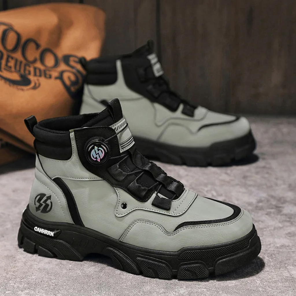 Herren Boots mit hohem Kragen und robustem Profil | A&B - 8 - Annoboutique