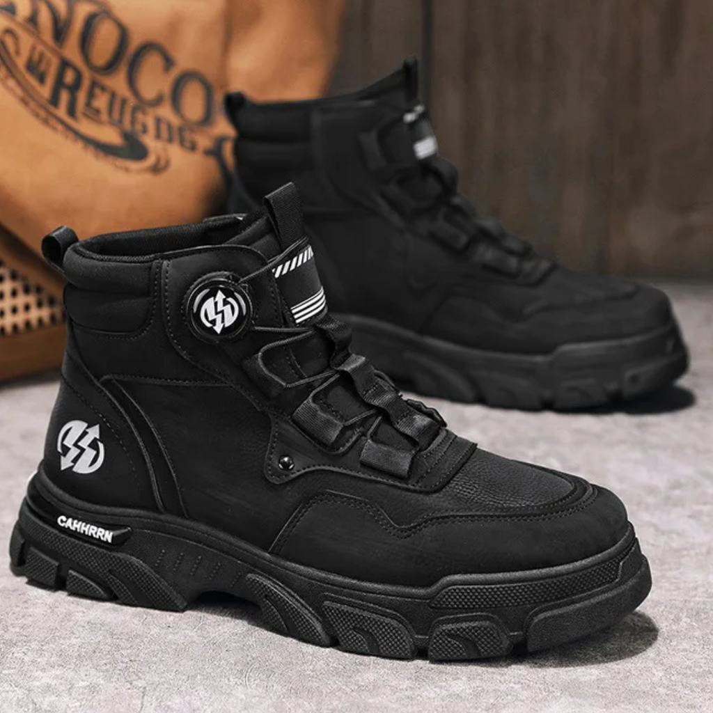 Herren Boots mit hohem Kragen und robustem Profil | A&B - 11 - Annoboutique
