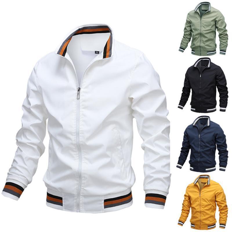 Sportliche Herrenjacke mit lässigem Schnitt und praktischen Taschen | A&B - 1 - Annoboutique