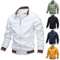 Sportliche Herrenjacke mit lässigem Schnitt und praktischen Taschen | A&B - 1 - Annoboutique