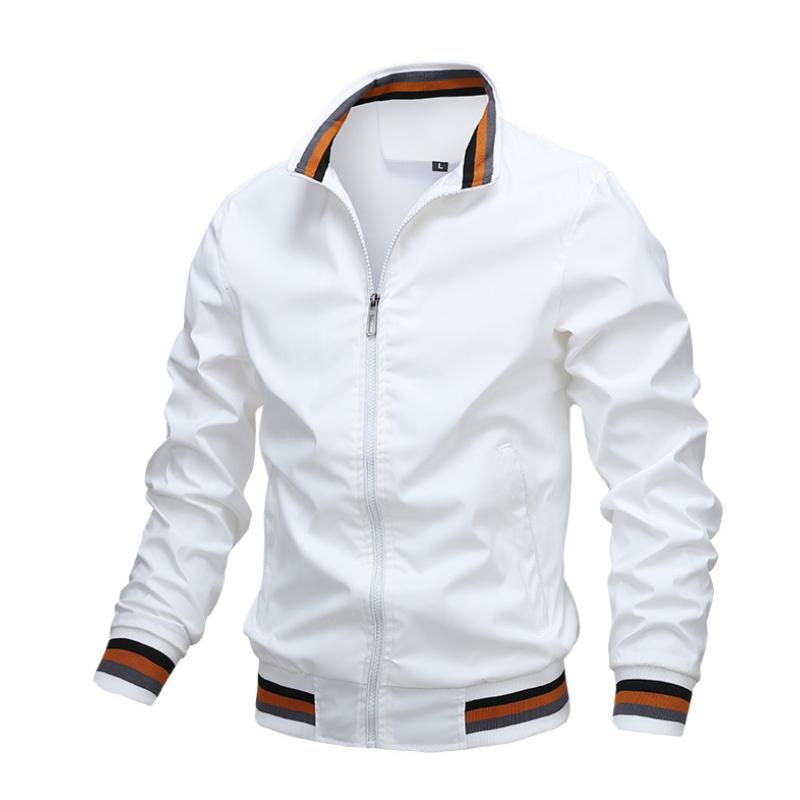 Sportliche Herrenjacke mit lässigem Schnitt und praktischen Taschen | A&B - 8 - Annoboutique