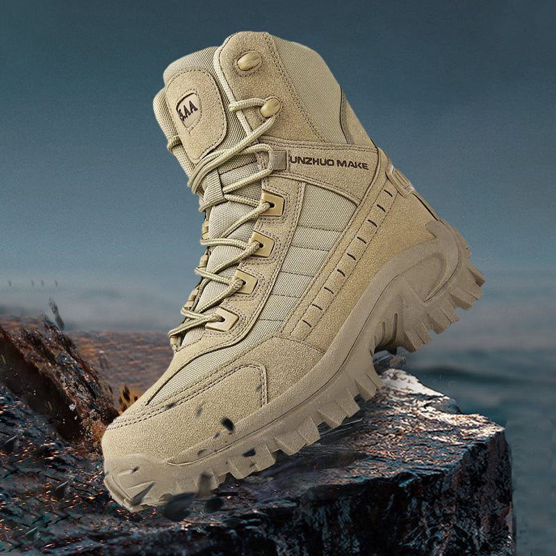 Herren Tactical Boots mit hohem Schnitt und rutschfester Sohle | A&B - 2 - Annoboutique