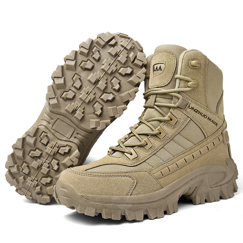 Herren Tactical Boots mit hohem Schnitt und rutschfester Sohle | A&B - 3 - Annoboutique