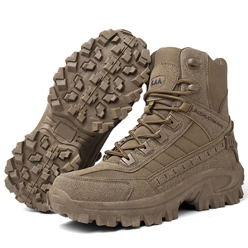 Herren Tactical Boots mit hohem Schnitt und rutschfester Sohle | A&B - 4 - Annoboutique