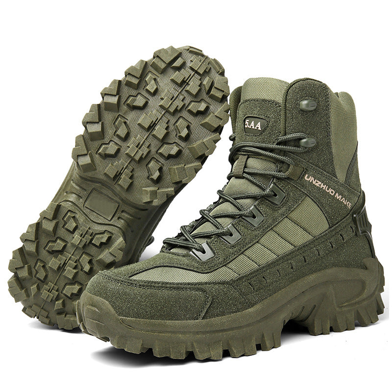 Herren Tactical Boots mit hohem Schnitt und rutschfester Sohle | A&B - 5 - Annoboutique