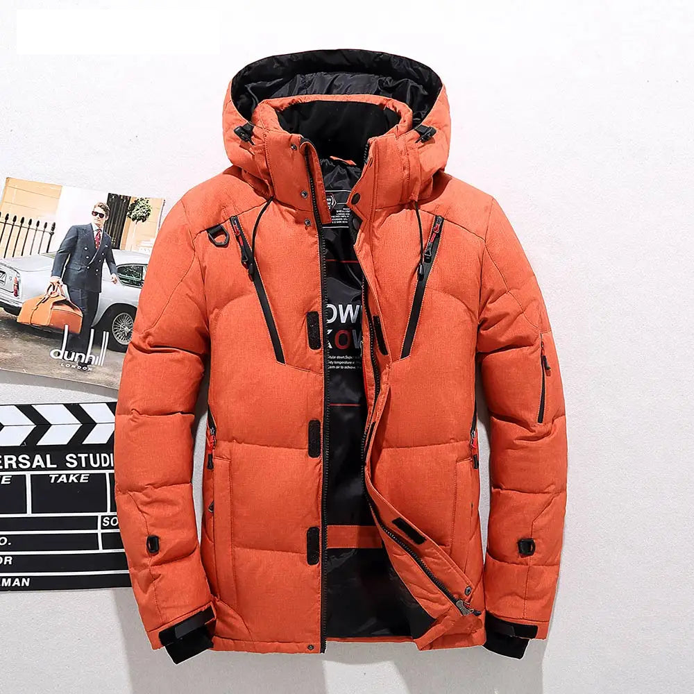 Winterjacke Herren mit sportlichem Schnitt und praktischen Taschen | A&B - 1 - Annoboutique
