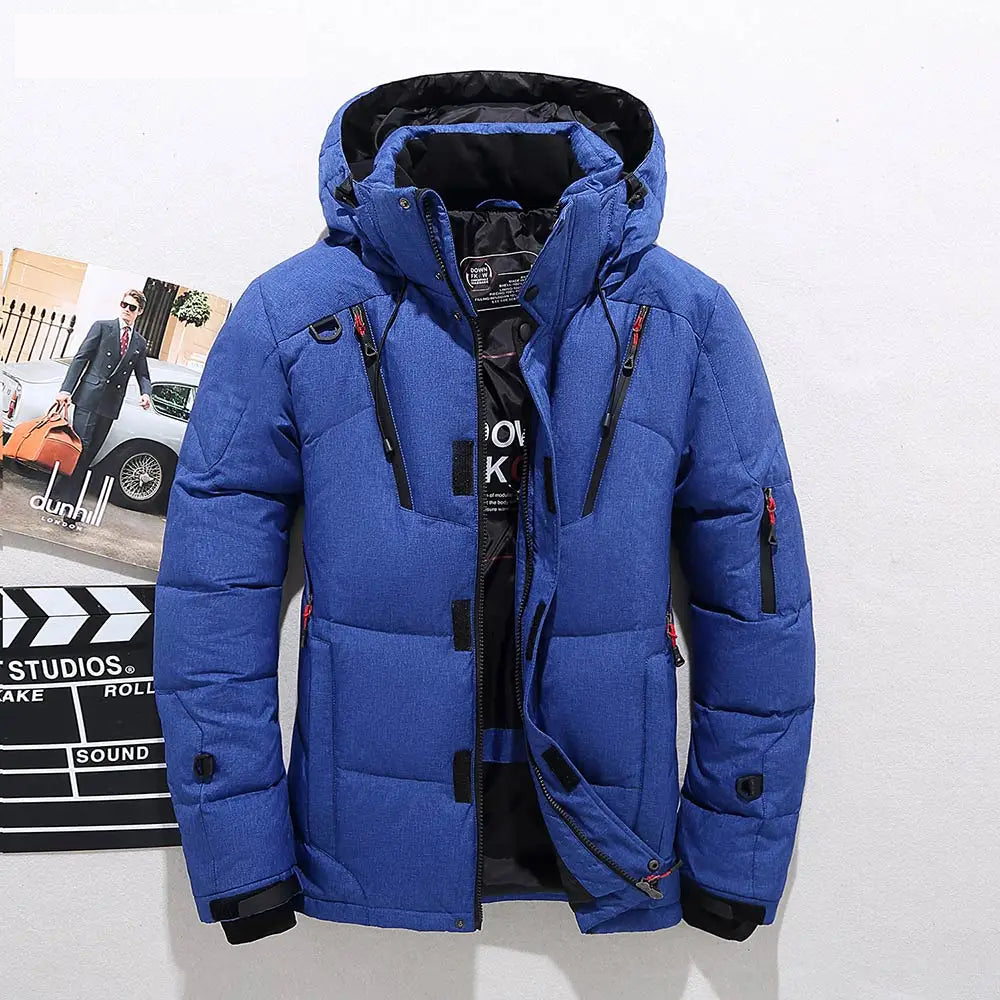 Winterjacke Herren mit sportlichem Schnitt und praktischen Taschen | A&B - 3 - Annoboutique
