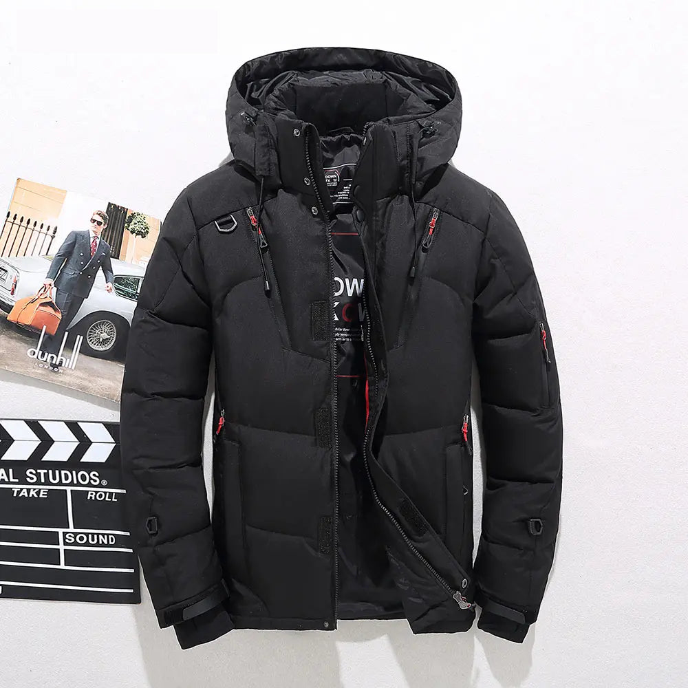 Winterjacke Herren mit sportlichem Schnitt und praktischen Taschen | A&B - 6 - Annoboutique