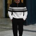 Outfit Herren mit Zip-Hemd und lockerer Passform | A&B - 1 - Annoboutique