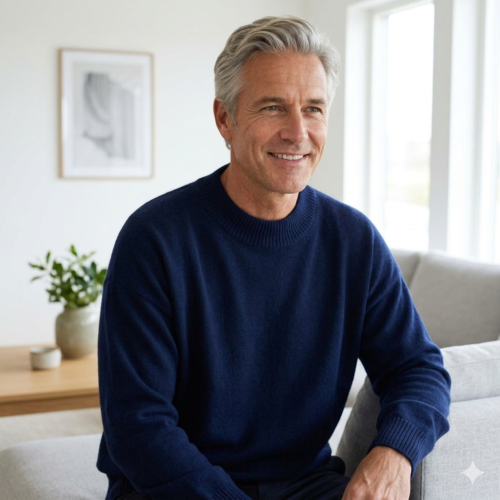 Pullover Herren mit klassischem Schnitt und zeitlosem Design | A&B - 3 - Annoboutique