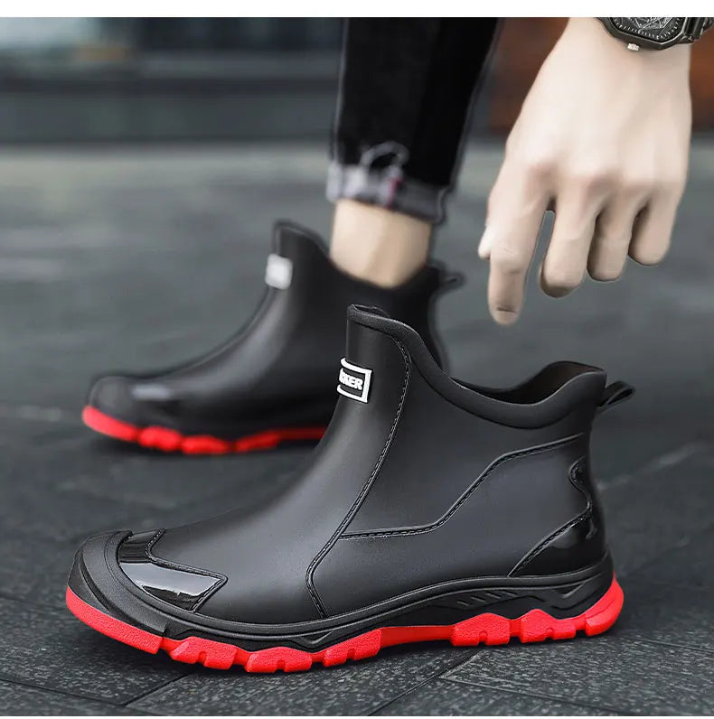 Moderne Herren Boots mit rutschfester Sohle | A&B - 2 - Annoboutique