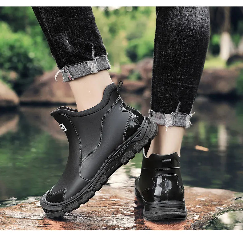 Moderne Herren Boots mit rutschfester Sohle | A&B - 11 - Annoboutique