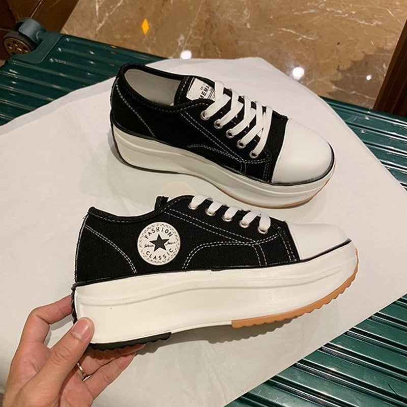 Sneakers Damen mit sportlichem Design und auffälliger Sohle | A&B - 15 - Annoboutique
