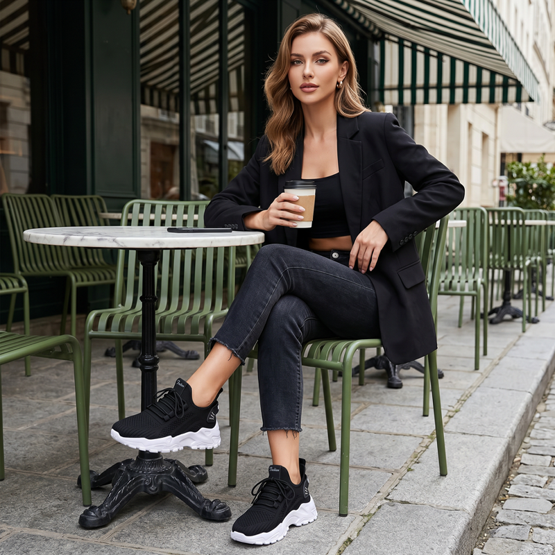Sneaker Damen mit sportlichem Design und optimaler Passform | A&B - 2 - Annoboutique