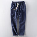 Herrenhose mit elastischem Bund und Kordelzug | A&B - 1 - Annoboutique