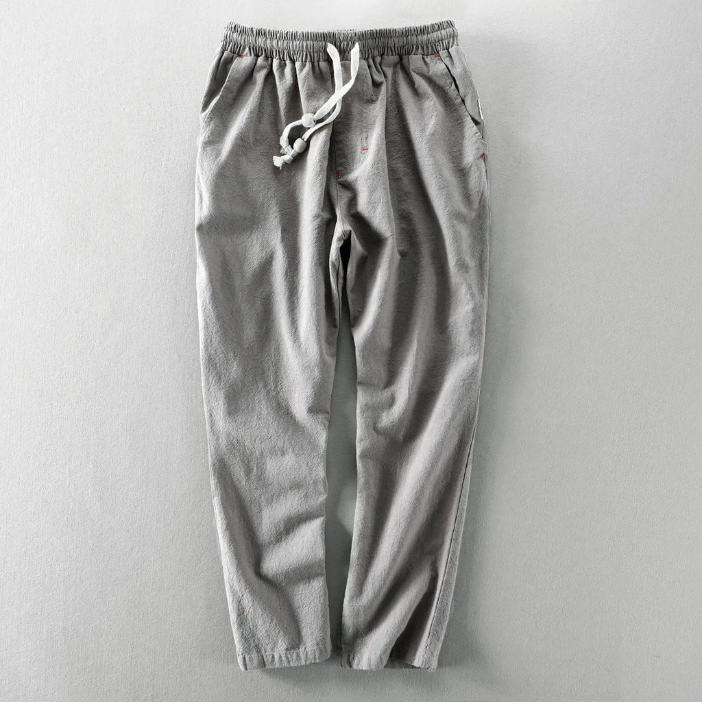 Herrenhose mit elastischem Bund und Kordelzug | A&B - 5 - Annoboutique