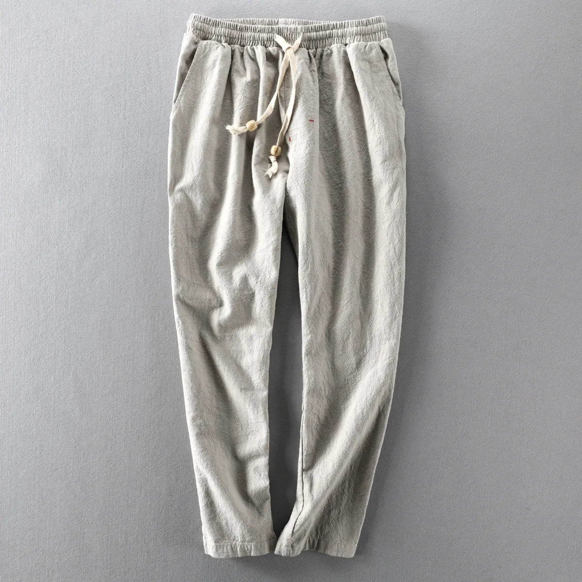 Herrenhose mit elastischem Bund und Kordelzug | A&B - 6 - Annoboutique
