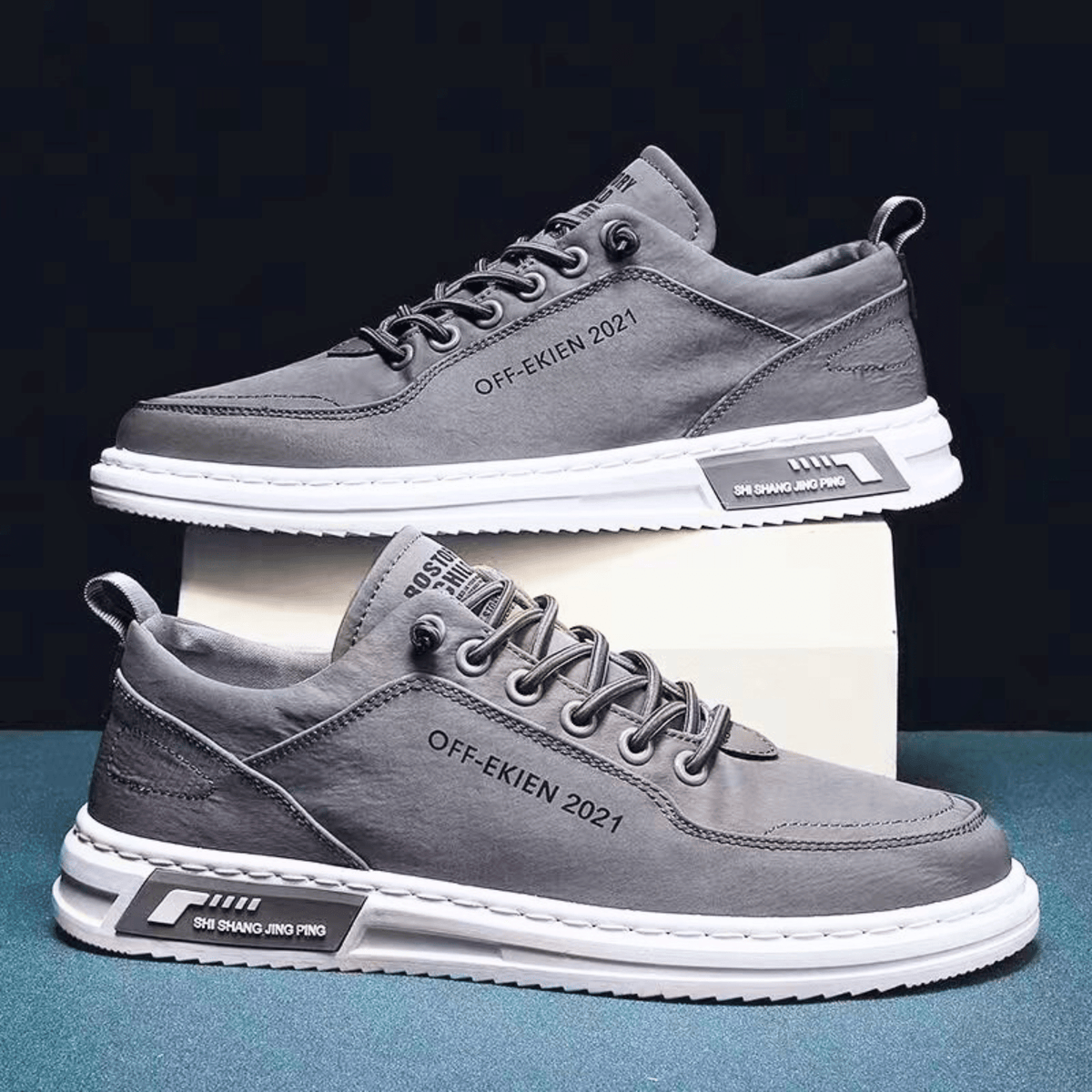 Sneakers Herren mit lässigem Schnitt und optimaler Passform | A&B - 2 - Annoboutique