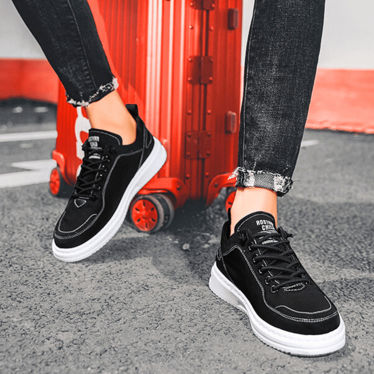 Sneakers Herren mit lässigem Schnitt und optimaler Passform | A&B - 19 - Annoboutique