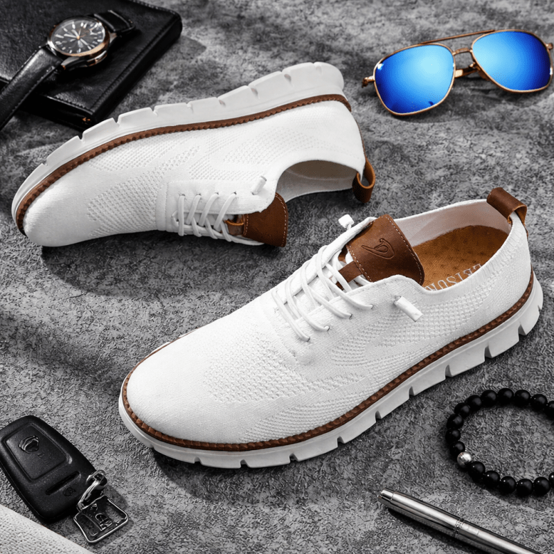 Sneakers Herren mit niedrigem Schnitt und atmungsaktivem Design | A&B - 1 - Annoboutique