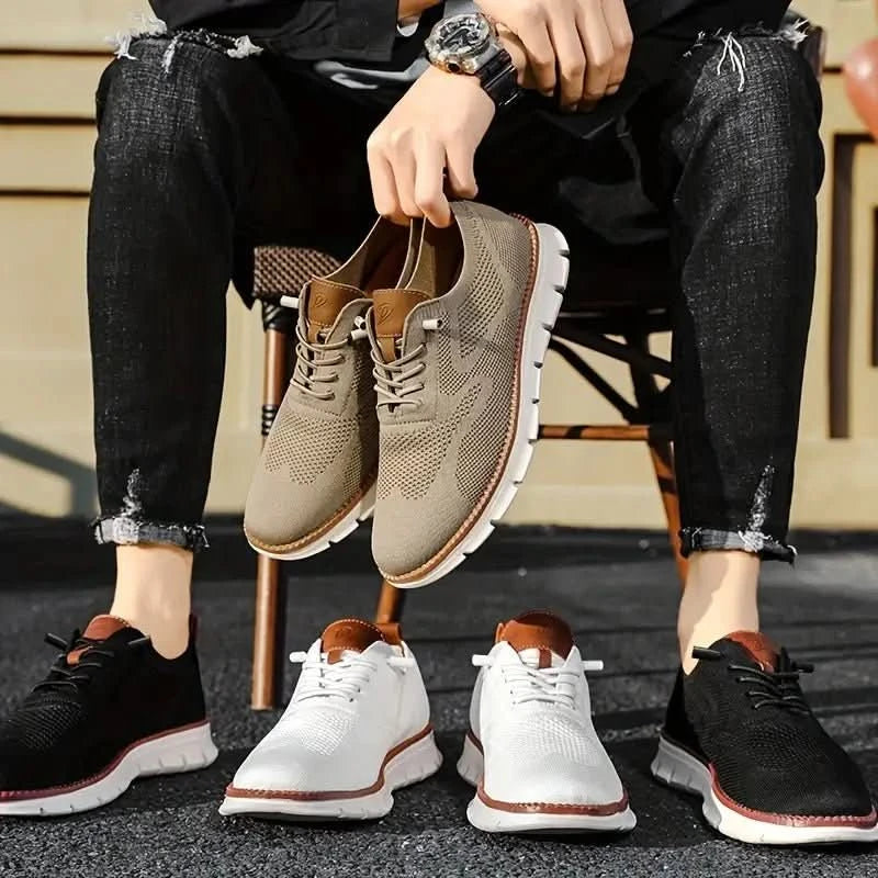 Sneakers Herren mit niedrigem Schnitt und atmungsaktivem Design | A&B - 17 - Annoboutique