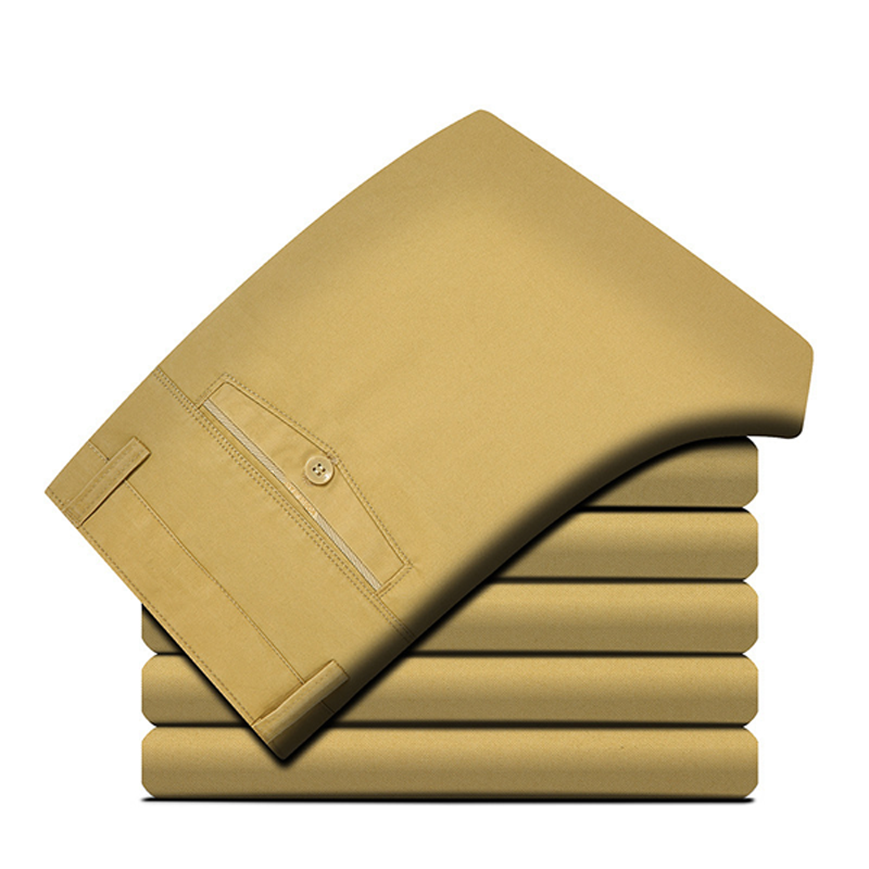 Herren Chinos mit schlanker Passform und praktischen Taschen | A&B - 2 - Annoboutique