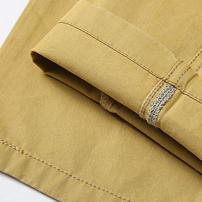 Herren Chinos mit schlanker Passform und praktischen Taschen | A&B - 6 - Annoboutique