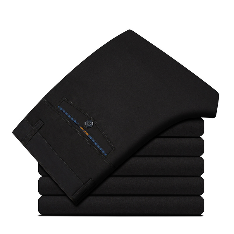 Herren Chinos mit schlanker Passform und praktischen Taschen | A&B - 10 - Annoboutique