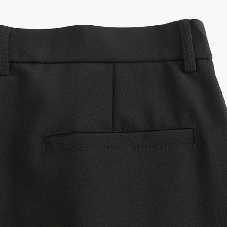 Herren Anzughose mit geradem Schnitt und Falten | A&B - 6 - Annoboutique