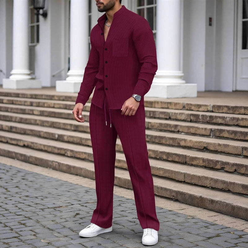 Outfit Herren mit lässigem Schnitt und praktischen Details | A&B - 4 - Annoboutique